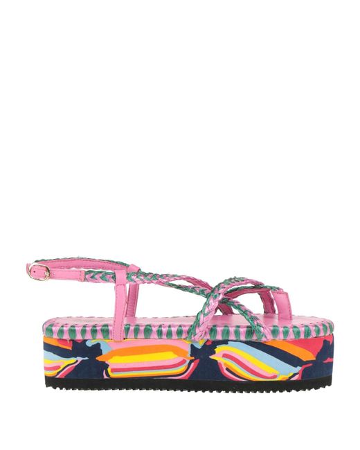De Siena Purple Thong Sandal
