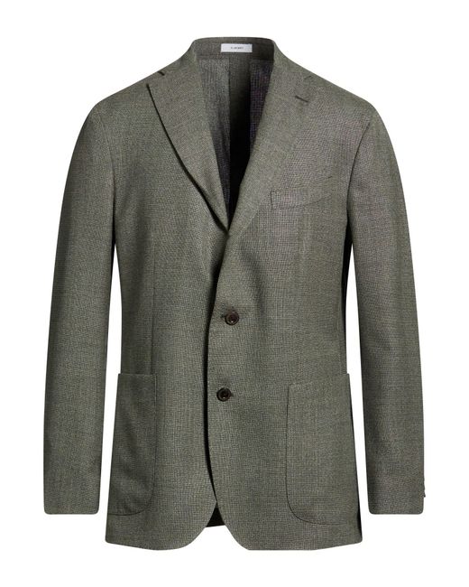 Boglioli Green Blazer for men