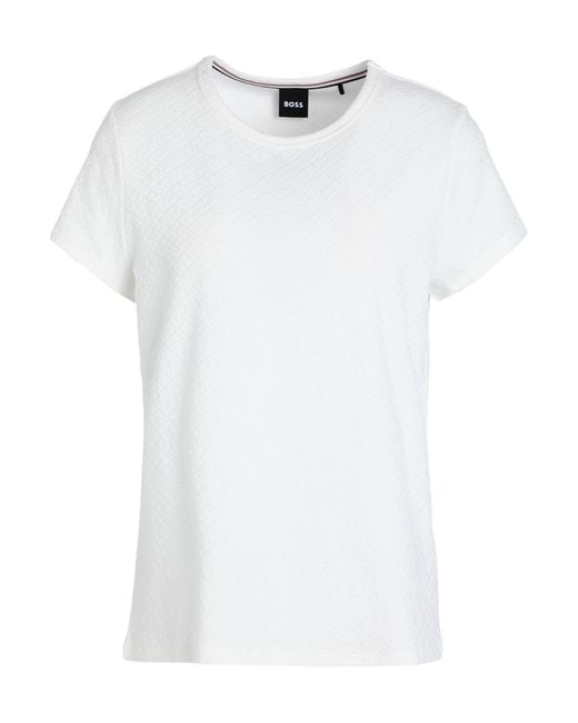 T-shirt di Boss in White