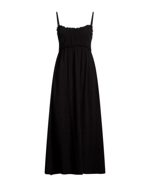 Xirena Black Maxi Dress Cotton