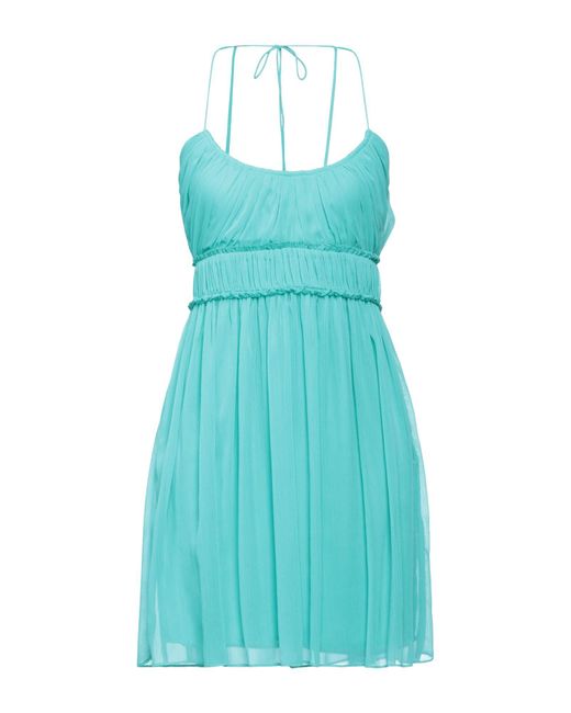 Patrizia Pepe Blue Mini Dress