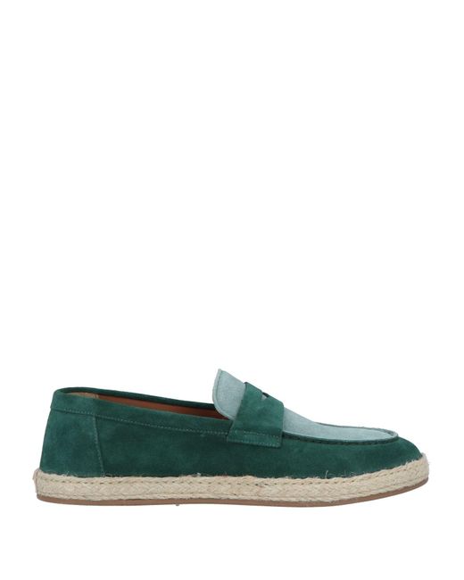 Doucal's Green Loafers for men
