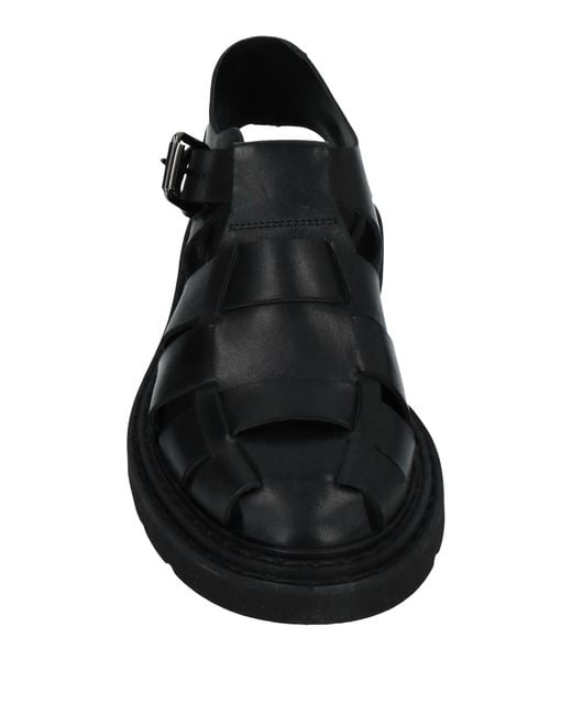 Officine Creative Black Sandals for men