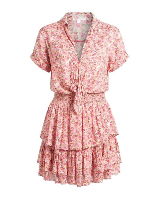 Poupette Pink Mini Dress Ecovero Viscose