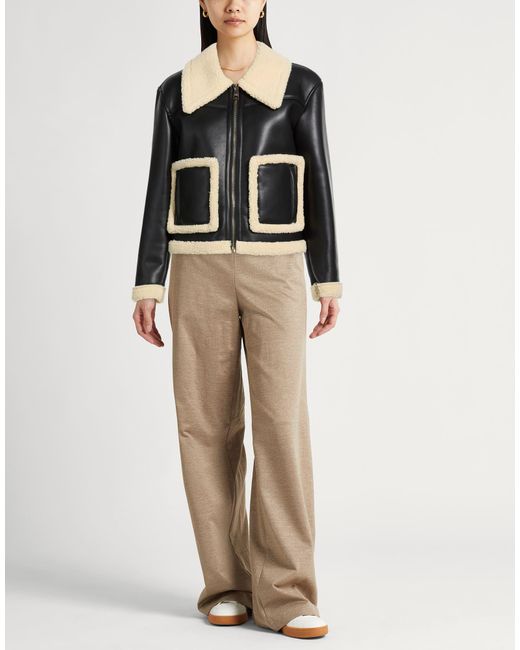 Liu Jo Black Shearling & Teddy