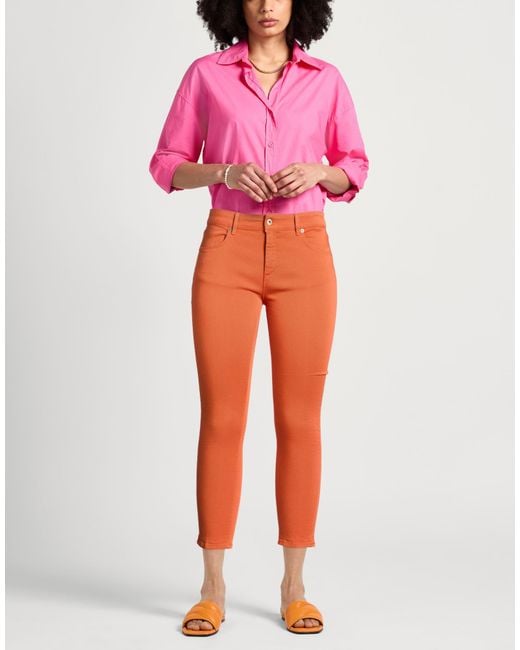 Dondup Orange Pants