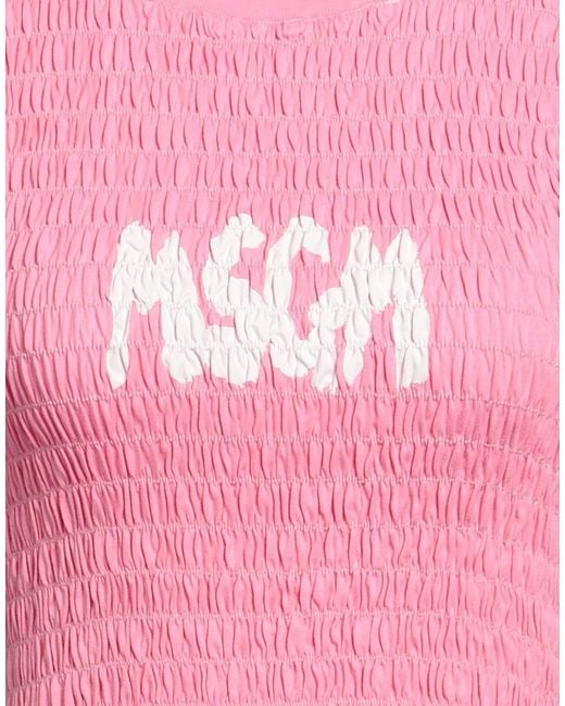 MSGM Pink T-shirt