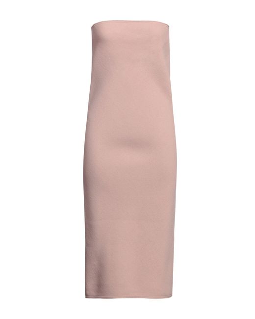 N°21 Pink Midi-Kleid