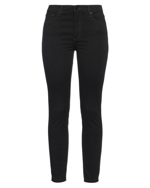ARMANI EXCHANGE Black Pants Cotton, Elastane