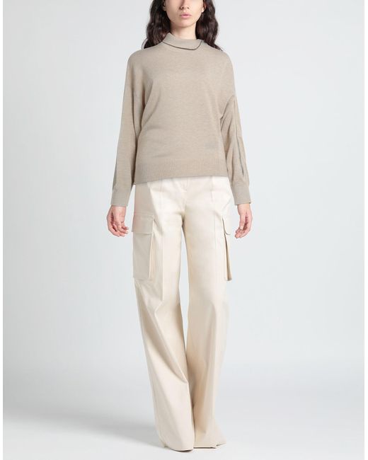 Isabel Marant Natural Rollkragenpullover