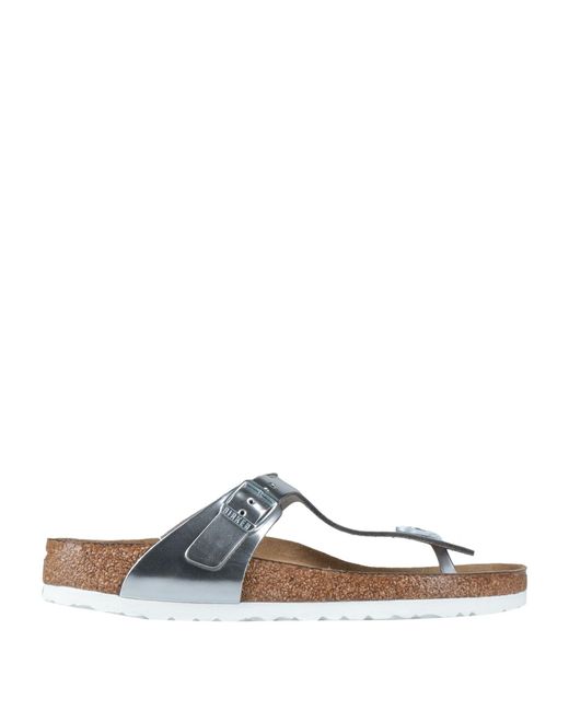 Birkenstock White Thong Sandal
