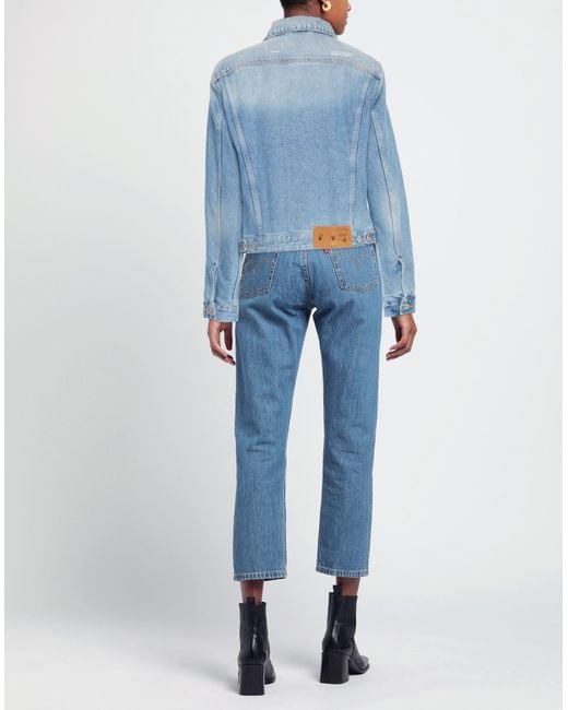 Off-White c/o Virgil Abloh Blue Denim Outerwear