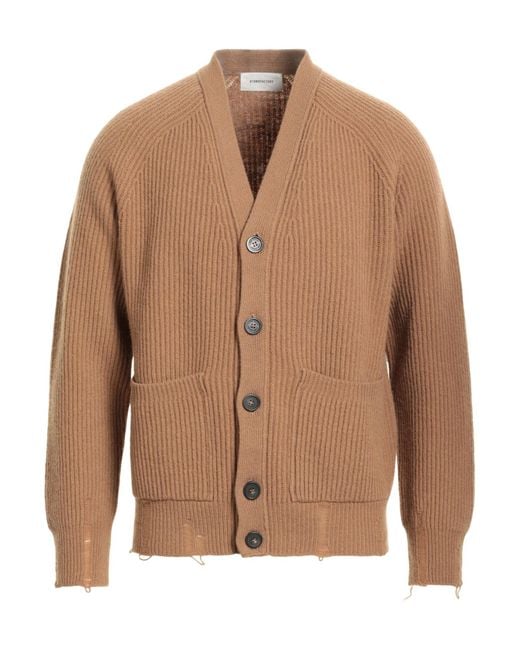 ATOMOFACTORY Brown Cardigan for men