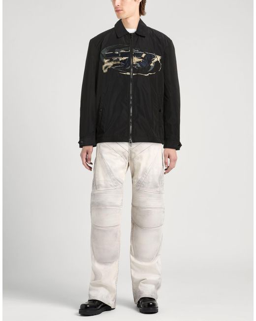 DIESEL Black Jacket for men