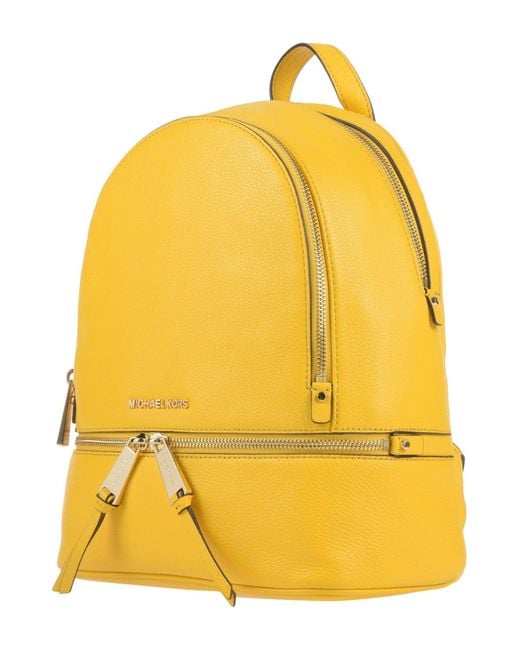 MICHAEL Michael Kors Backpacks & Bum Bags in Yellow | Lyst