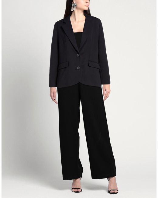Indee Black Blazer Polyester, Viscose, Elastane