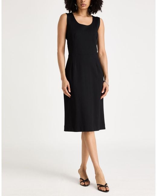 Dolce & Gabbana Black Midi Dress