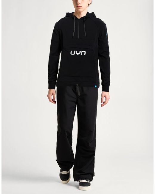 Uyn Black Jump Jacket Polyamide, Elastane for men