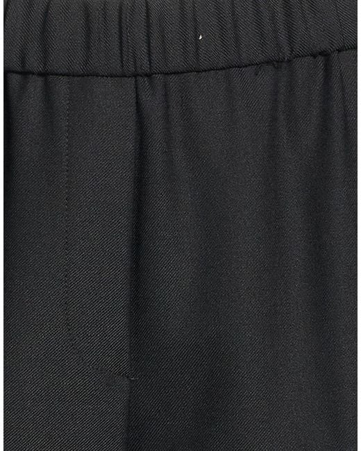 Antonelli Black Pants Polyester, Virgin Wool, Elastane