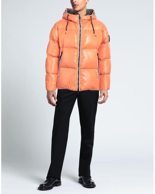 Peuterey Orange Puffer for men