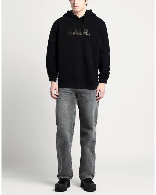 BALR Blue Sweatshirt Cotton, Polyester for men