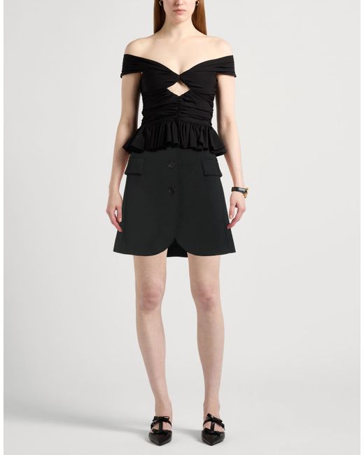 Lanvin Black Mini Skirt