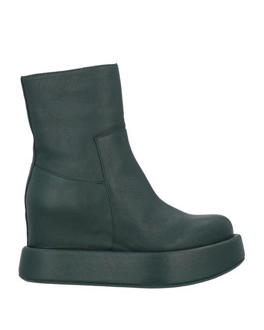 Paloma Barceló Green Ankle Boots
