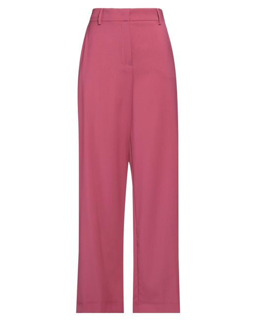 Weekend by Maxmara Red Pants Virgin Wool