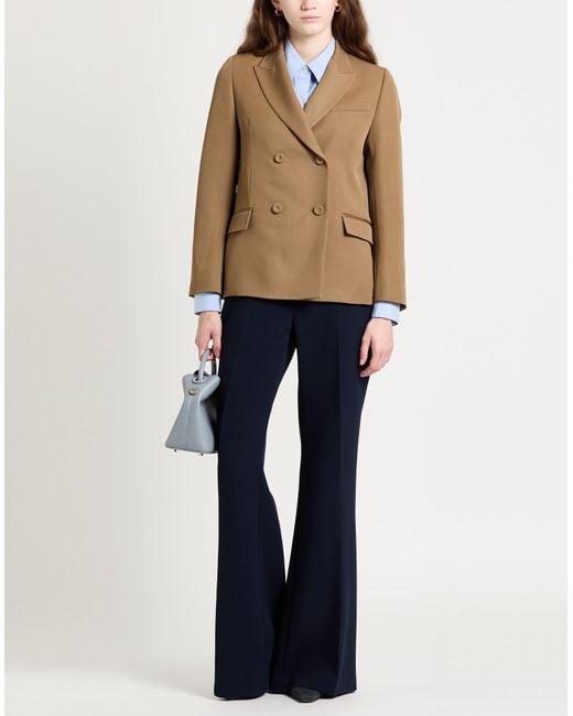 Paul & Joe Brown Camel Blazer Virgin Wool