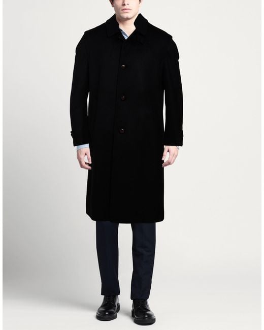 Maximilian Black Coat for men