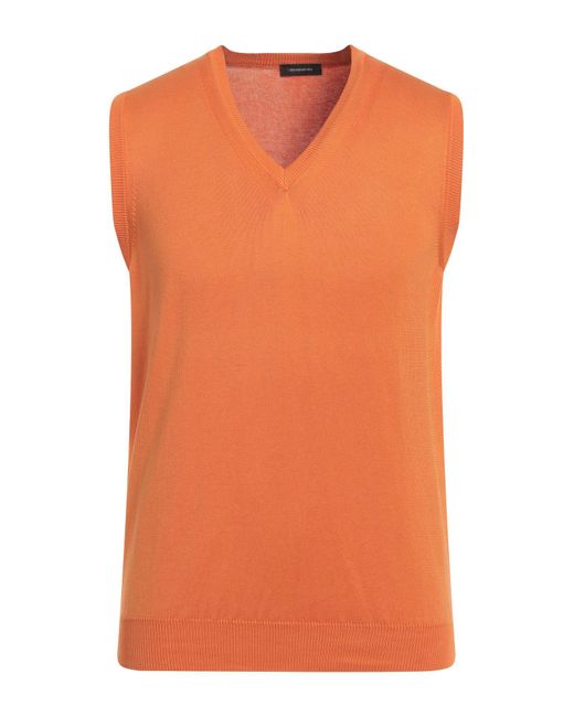 Rossopuro Orange Sweater for men