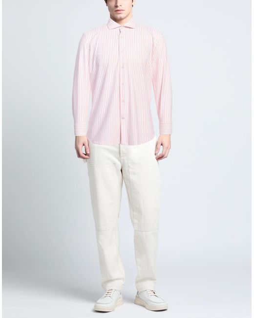 Ghirardelli Pink Shirt for men