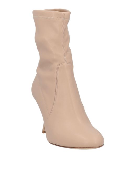NCUB Natural Ankle Boots Textile Fibers