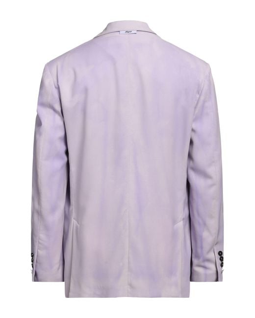 MSGM Purple Blazer for men