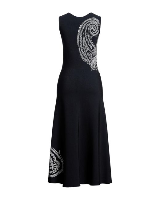 Etro Black Midi Dress