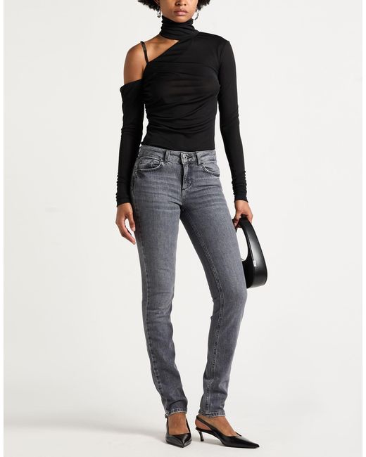 Versace Jeans Couture Black Bodysuit Polyester