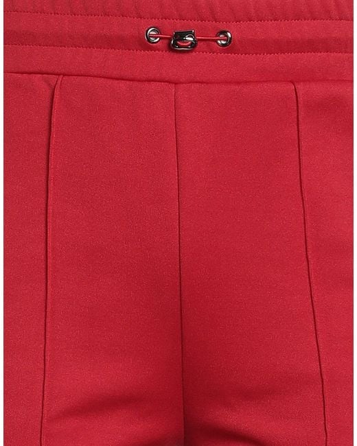 Iceberg Red Pants Polyester, Cotton for men
