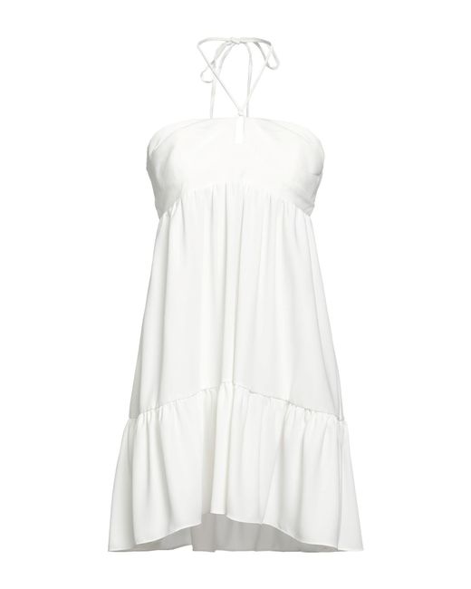 Amanda Uprichard White Short Dress