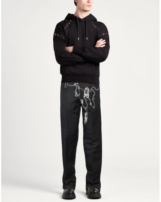 Burberry Black Straight Cut Trousers for men