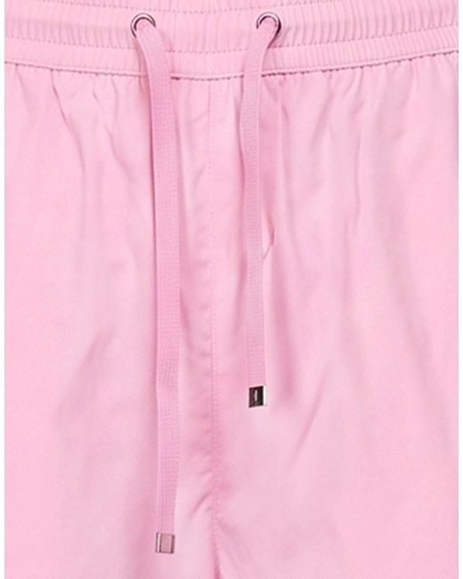 Herno Pink Pants Polyamide, Elastane