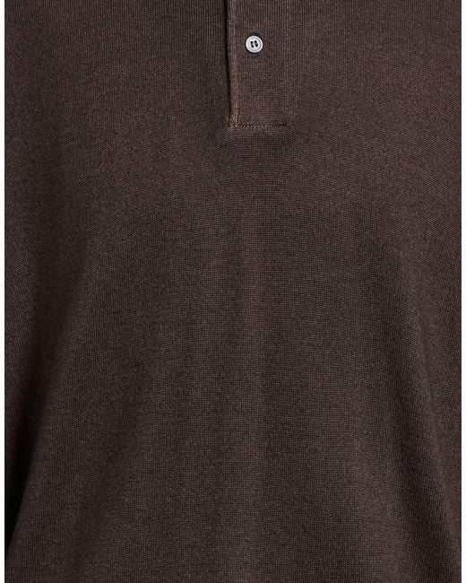 Gran Sasso Brown Sweaters for men