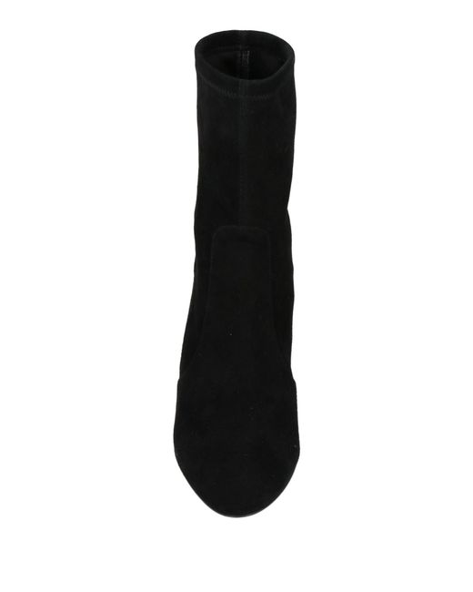 Stuart Weitzman Black Ankle Boots