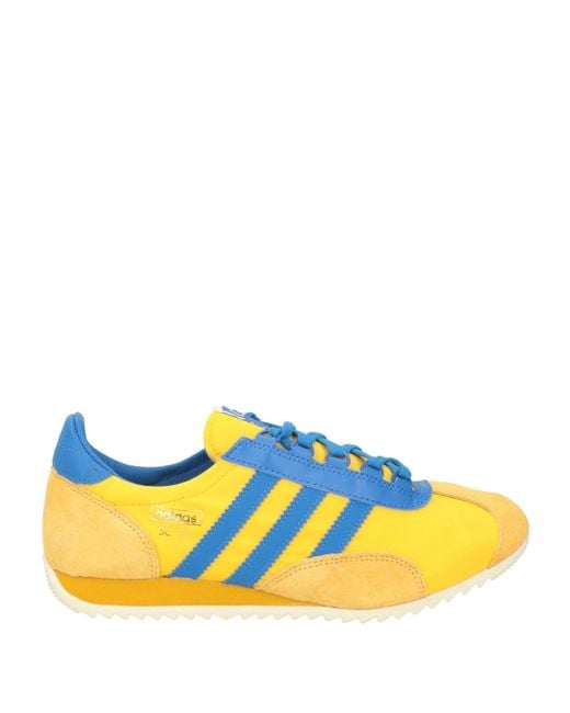 Adidas Originals Yellow Pt Sl 72 Sneakers Textile Fibers, Leather for men