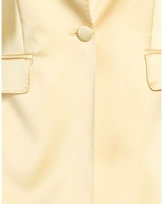 Nora Barth Natural Blazer Polyester, Cotton, Viscose, Elastane