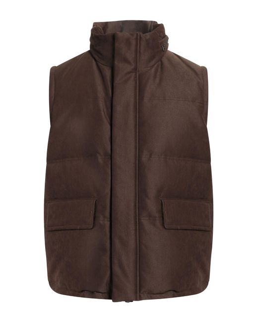 Lubiam Brown Puffer for men