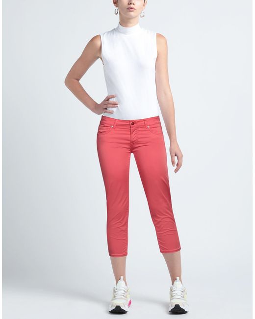 Roy Rogers Red Cropped Pants