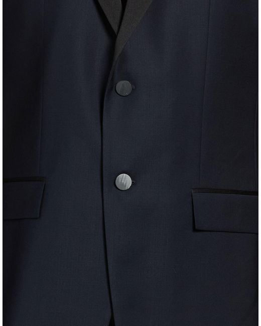 Calvin Klein Blue Blazer Wool for men