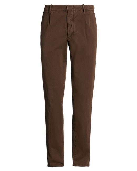 Incotex Brown Pants for men