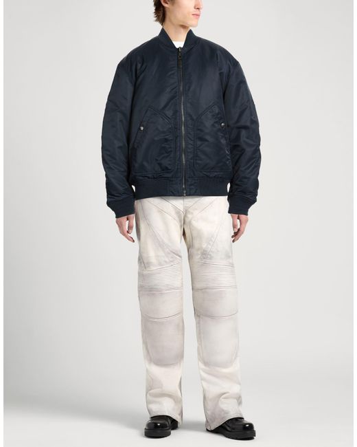 DIESEL Blue Jacket for men