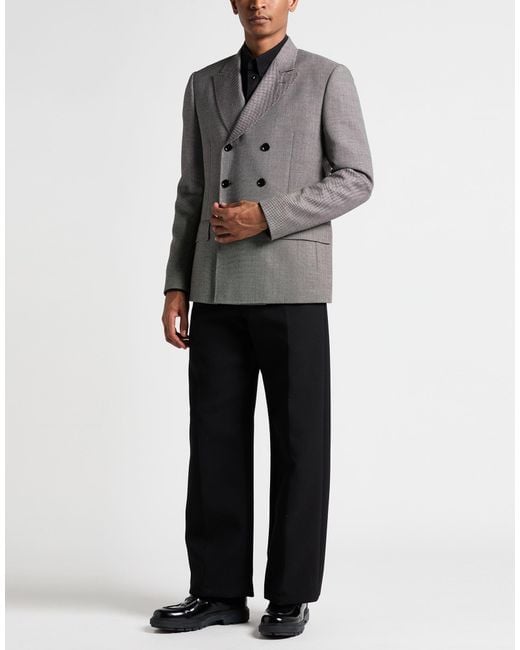 Lardini Gray Blazer Wool for men